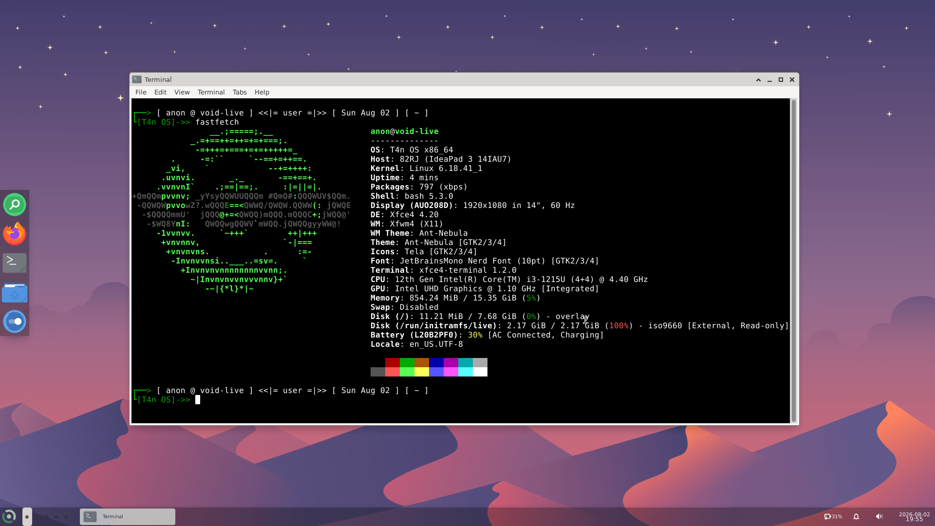 T4n OS XFCE